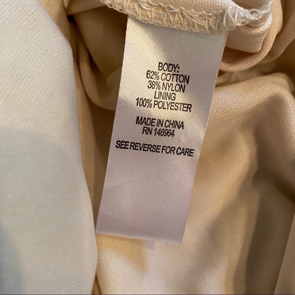 Donna Ricco Yellow Lace Dress Size 8 - Picture 12 of 13